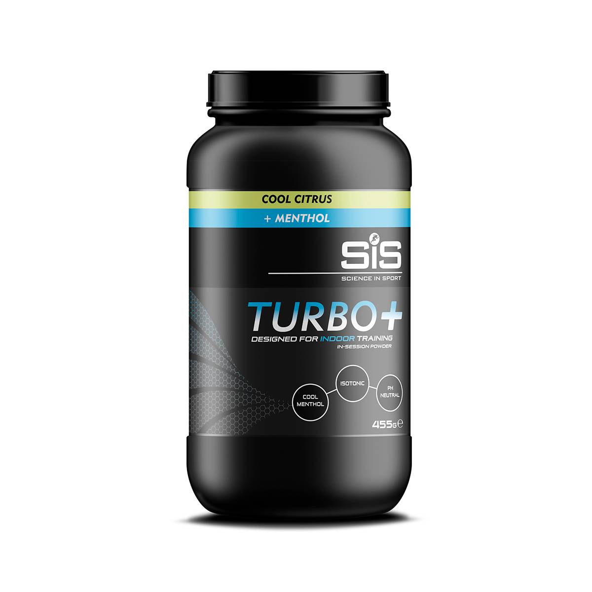 SIS Turbo+ Sitrus + Mentol Sportsdrikkpulver, 455g