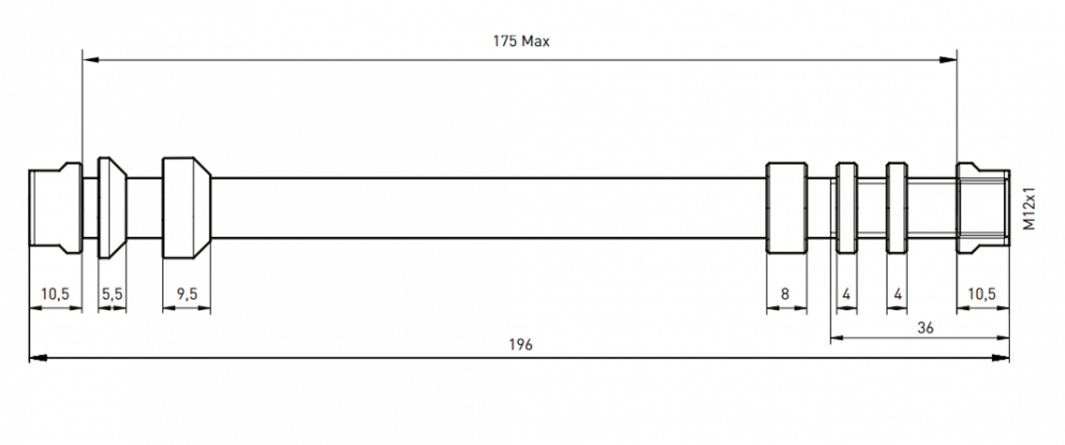 Tacx T1711 12x142mm TA Aksling/Adapter