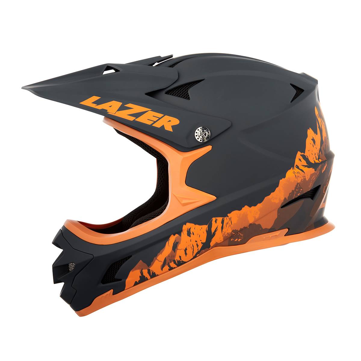Lazer Phoenix+ Matte Cobalt Orange Sykkelhjelm 