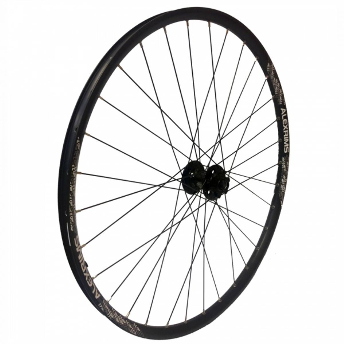 Linus Disc 6-bolts, 15 x 100mm, Sort 27,5