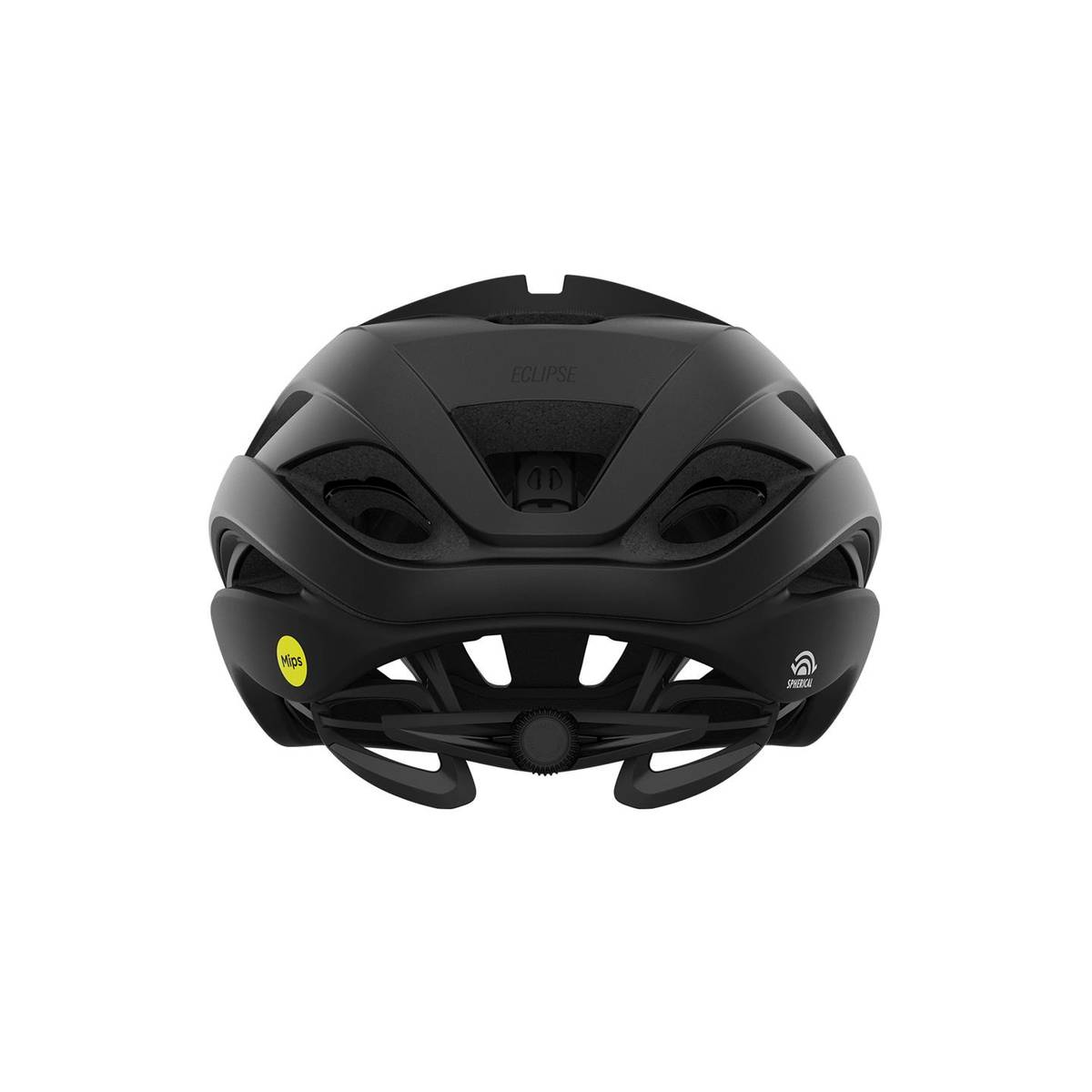 Giro Eclipse Spherical Matt/Gloss Svart Sykkelhjelm