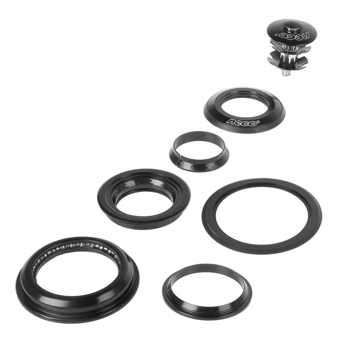 Neco Semi-Integrert ZS44/28.6-ZS55/40 Styrelagersett