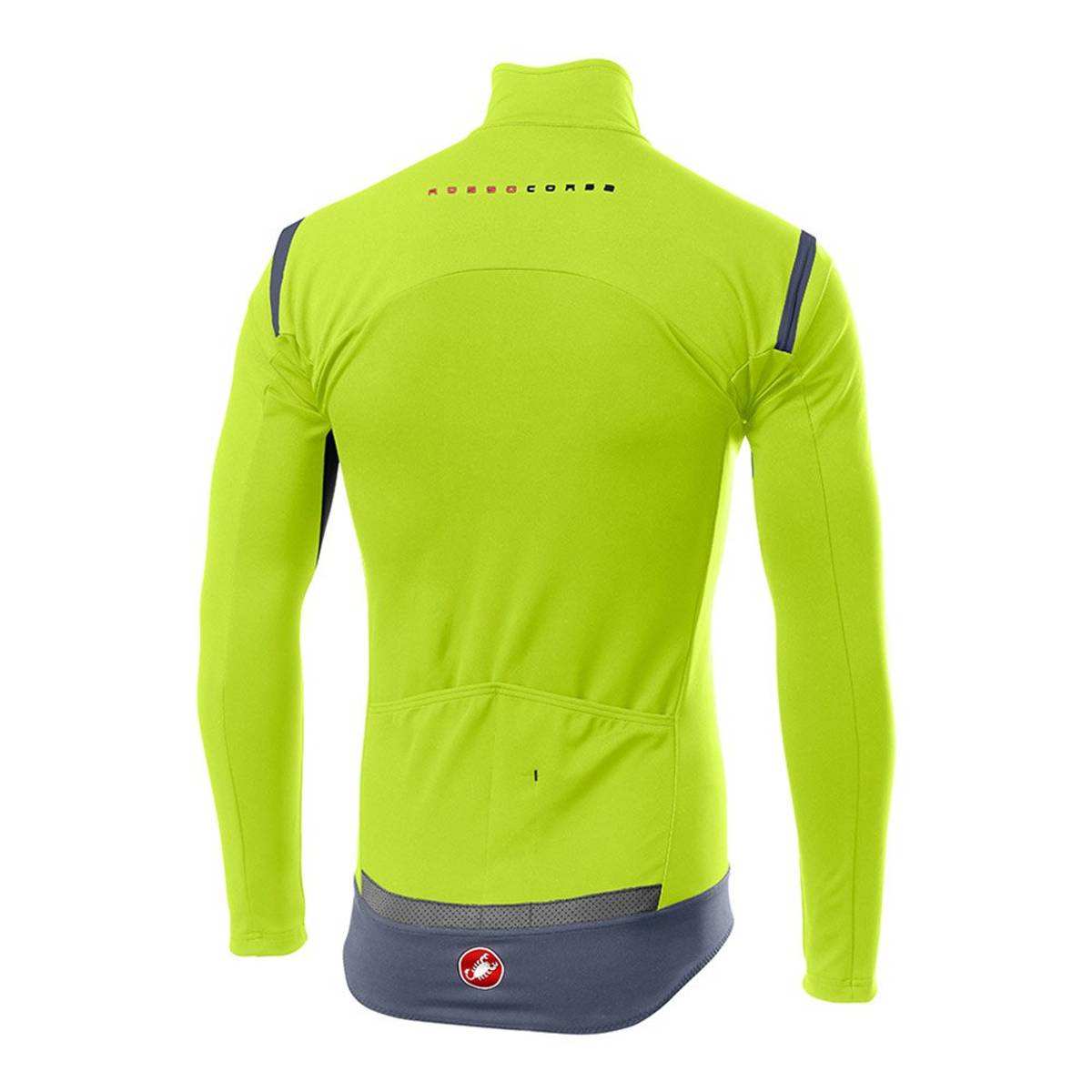 Castelli Perfetto Ros Yellow Fluo Langermet Jakke