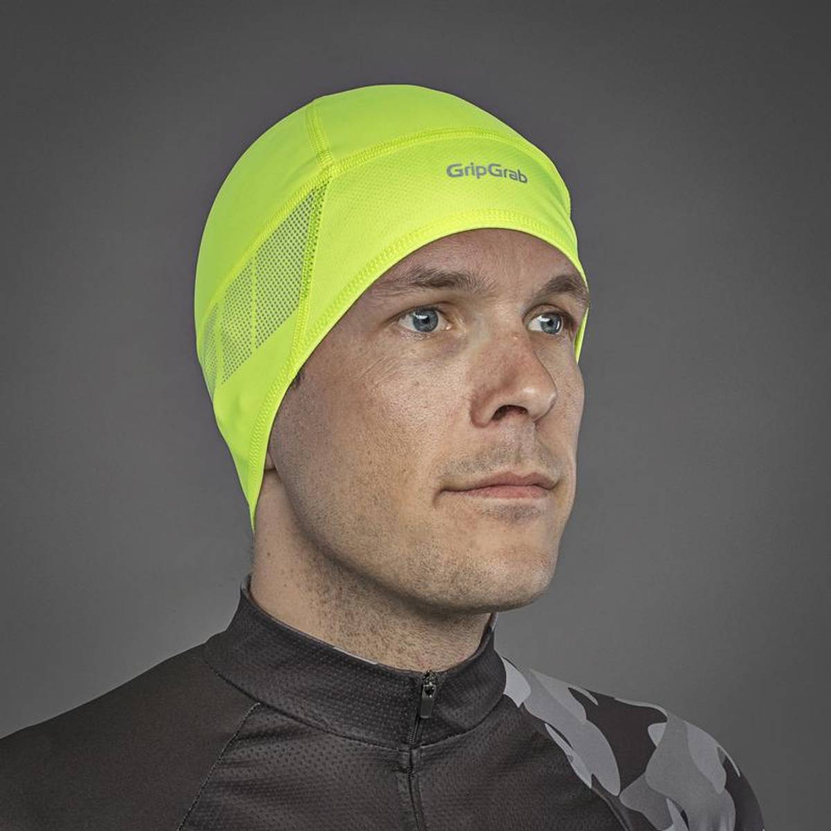 GripGrab Windproof Thermal Lightweight Hi-Vis Skull cap