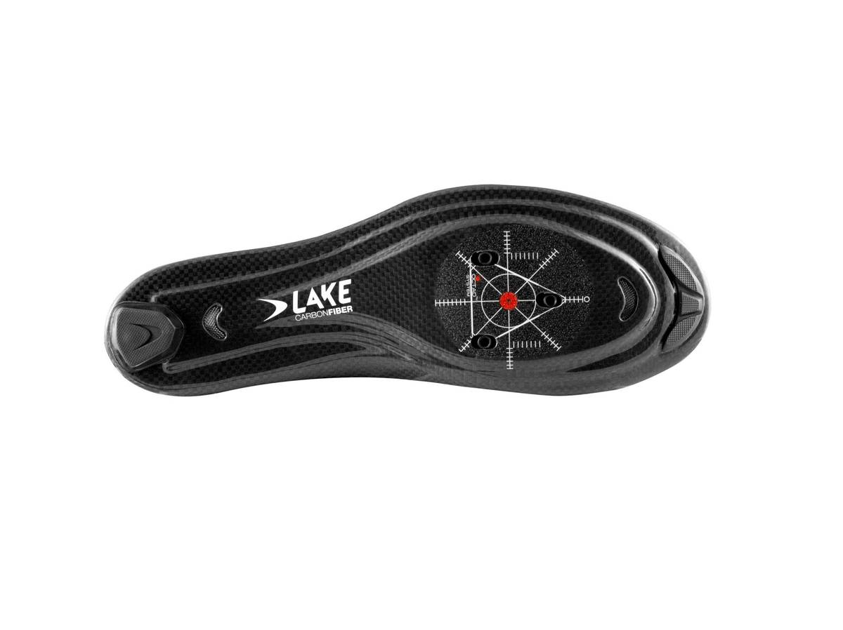 Lake CX 238 Wide Svart Sykkelsko