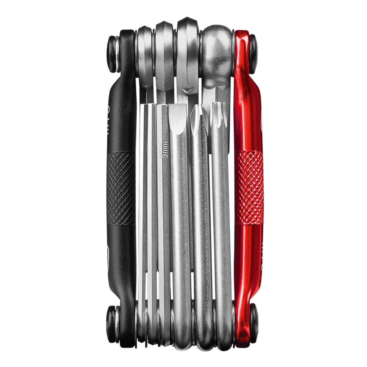 Crankbrothers M10 Multiverktøy, Svart/Rød