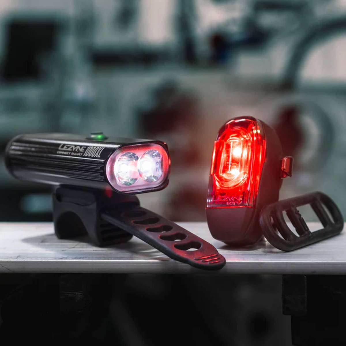 Lezyne Connect Smart 1000XL + KTV Drive Pro Smart Lyssett