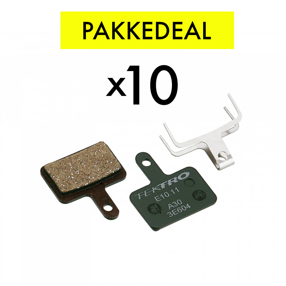 Tektro E10.11 10pk Organisk Bremseklosser